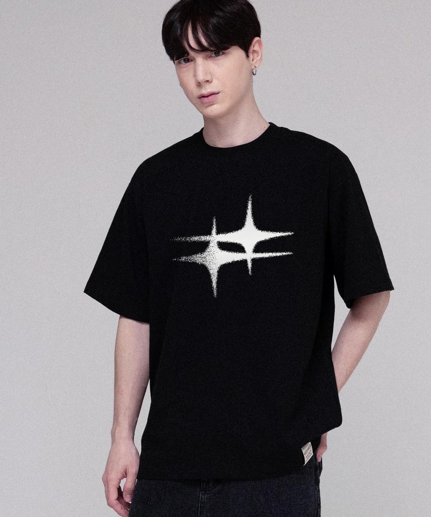 GRAVER [Unisex]Eternity Short Sleeve T-Shirt_Black
