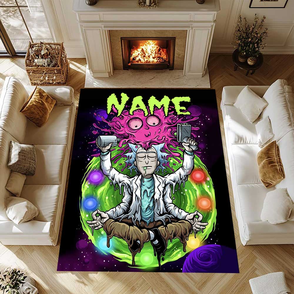 Warnermedia (11) Customize your name rug, office chair cushion, home bedroom living room gift.