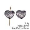Сердце Свободные Бусины Для Валентиновского Браслета Ожерелья DIY Винтажные Материалы Для Изготовления Украшений Для Шармов