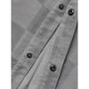 Levis Denim Wanderer Series FW24 Клетчатая рубашка с длинным рукавом в стиле колор-блок, на фланелевой подкладке, мужская, светло-серая 0029Z-0002