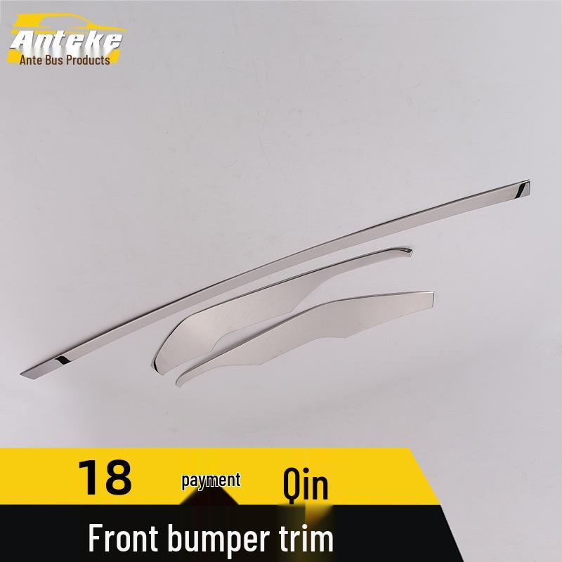 18 Qin Front Bumper Lip Grille Decorative & Anti-Scratch Strips