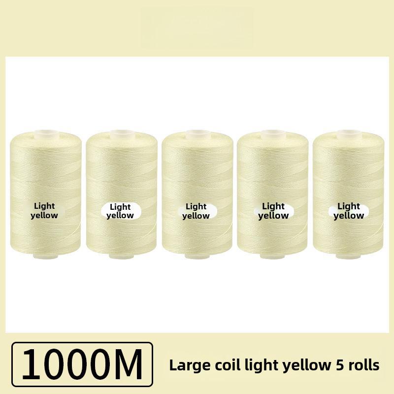 1000 ярдов ниток для бытового шитья: Полиэстер, цветная ручная работа, тонкая катушка