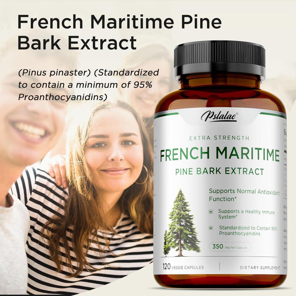 French Maritime Pine Bark Extract - Promote Blood Circulation and Heart Health