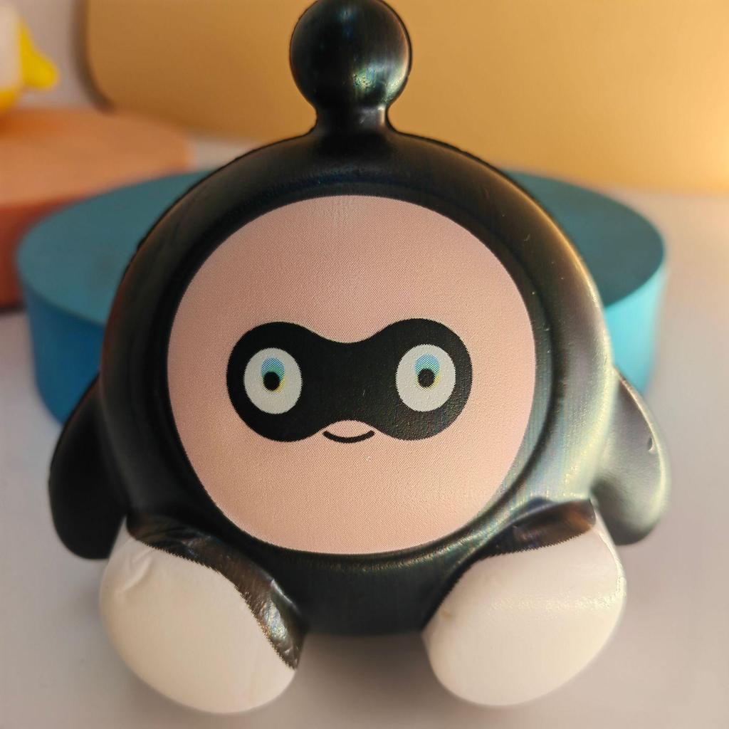 Стакан-неваляшка с песком в виде яйца собаки шиба-ину: Забавная игрушка для декомпрессии