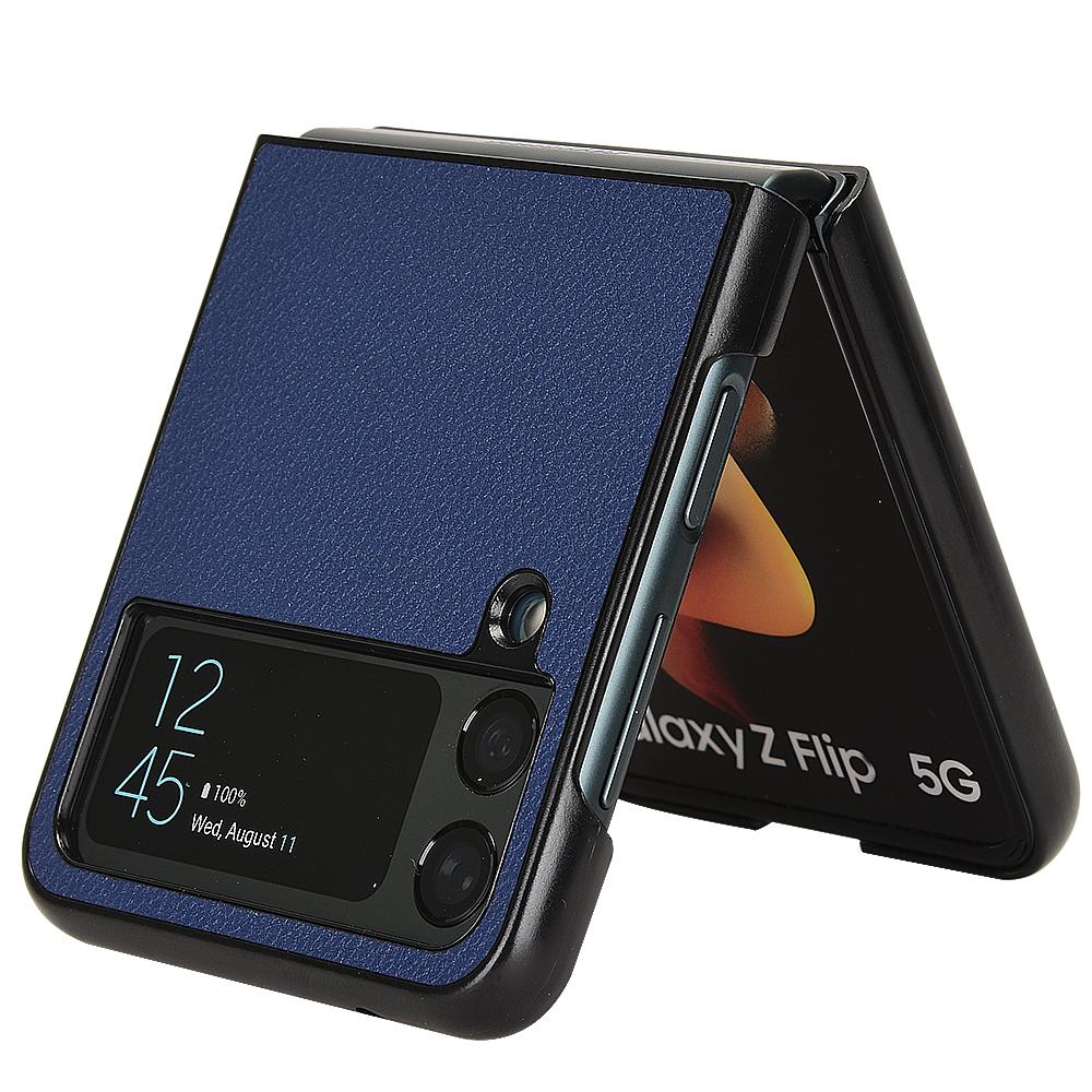 Кожаный чехол с защитой от царапин и слотом для визитных карточек для Samsung Galaxy Z Flip 4 5g Flip3 Flip4 Flip 3 Zflip4 с защитой от пыли чехлы для мобильных телефонов