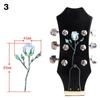 Novelty Guitar Neck Sticker Bass Body Decals Guitar Head Stickers Guitar Headstock Decal