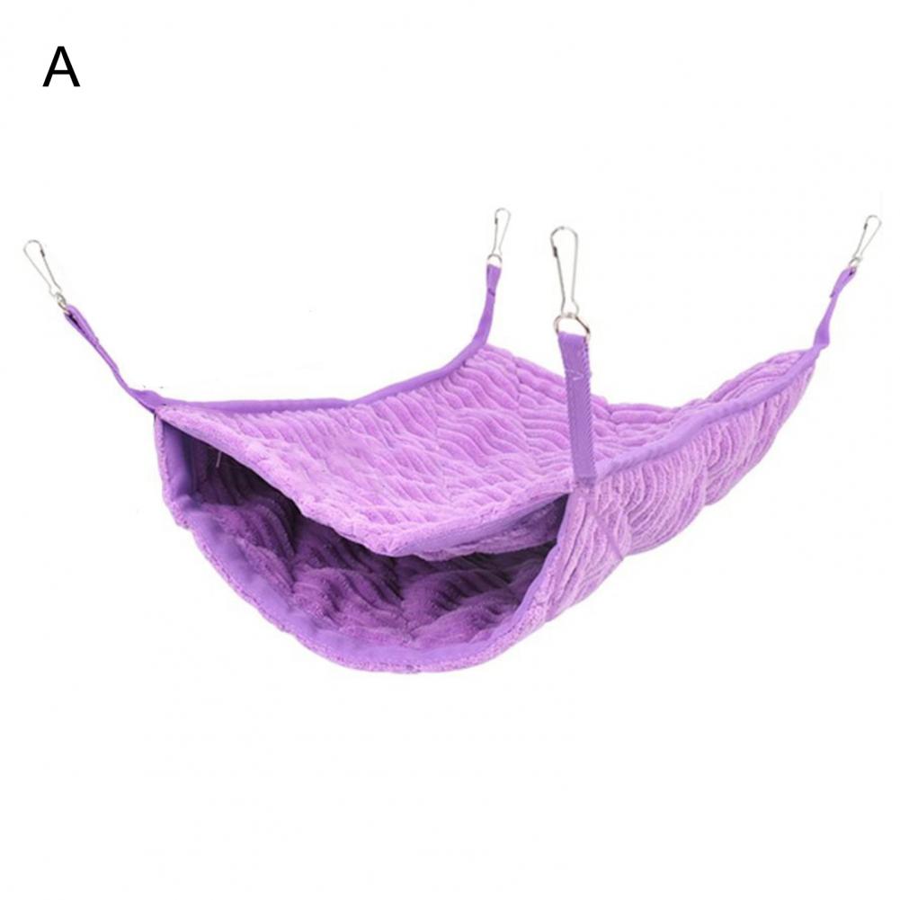 Кровать-туннель для крыс, спальное гнездо, большая пещера, двухслойный гамак для хомяка, бурундук, хорек, крыса, товары для животных