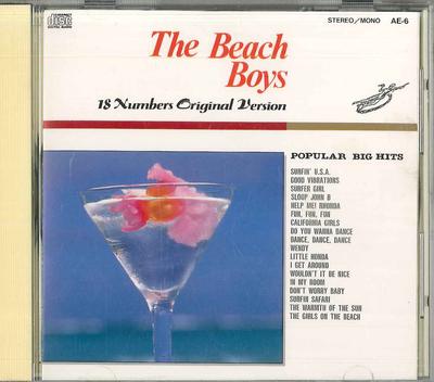 CD BEACH BOYS - Beach Boys AE6 EYEBIC Япония Поп Б/У