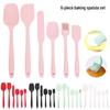 Набор из 6 силиконовых лопаток и кистей для барбекю и выпечки