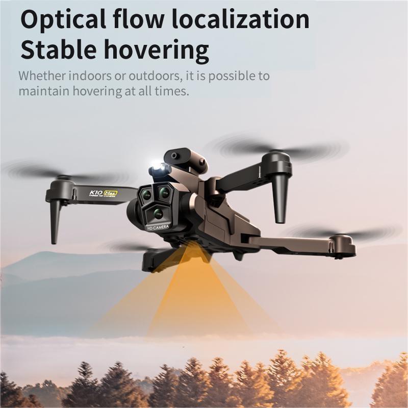 K10Max Мини Дрон 8K Профессиональный трехкамерный широкоугольный GPS четырехсторонний обход препятствий 5G Пульт дистанционного управления Квадрокоптер ECS Игрушечный самолет 8000M