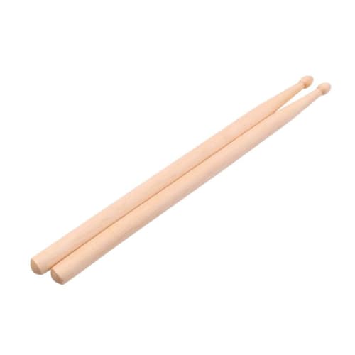 Freneci 1 Pair Wooden 5A Drumsticks for Drums for Kids Children Boys Girls