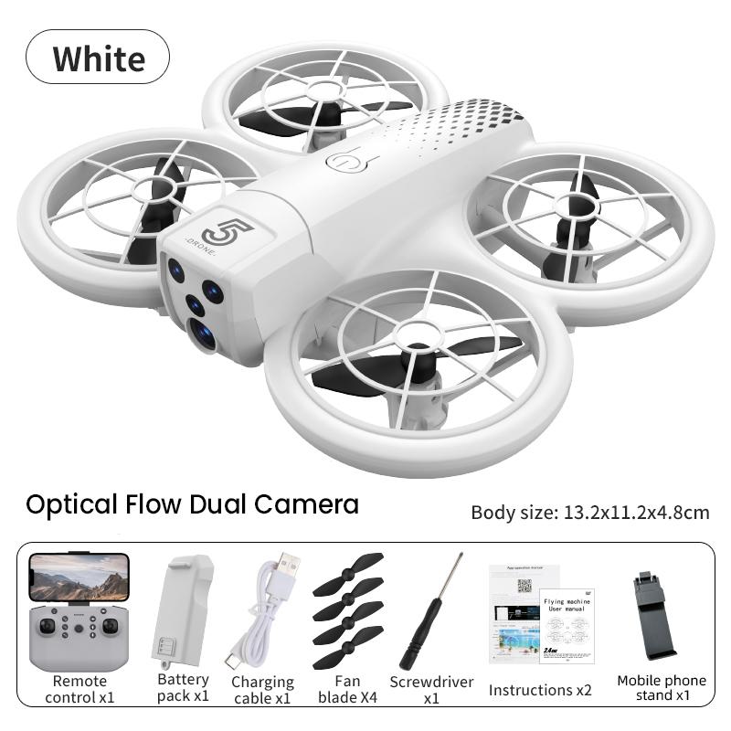 Нетоксичный Cz05 Мини-дрон Детская игрушка Профессиональная HD-камера Wi-Fi RC Дрон Высота Фристайл Поддержание Вертолет Складной Квадрокоптер Подарки