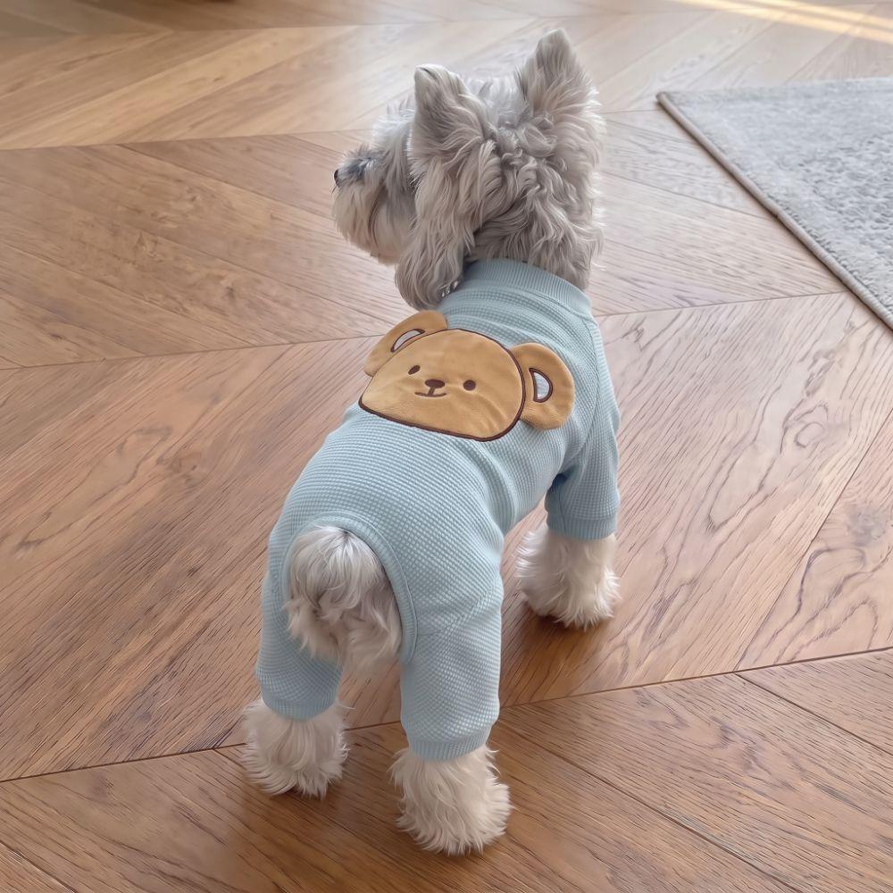 Warm Dog Anti-hair Loss Clothing Breathable Pet Jumpsuit Dogs Recovery Suit Daily Wear