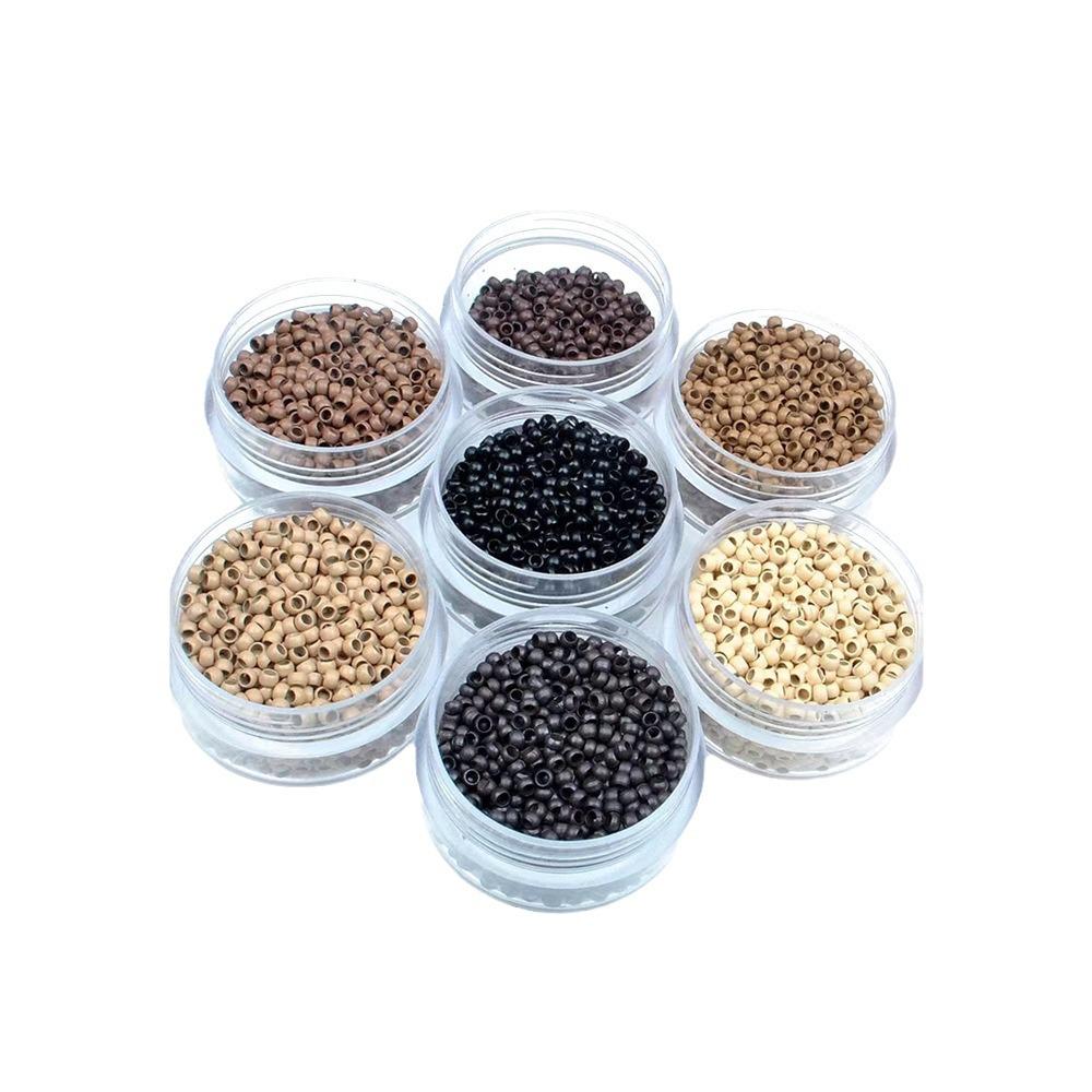 Микрокольца для наращивания волос из наномеди 2,5 мм - 1000 шт.