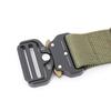 Мужской уличный ремень с пряжкой кобры, имитация нейлона, военный тренировочный ремень, холст, спортивная тактика