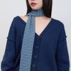 Geegee Vintage Stripe Long Scarf - Blue