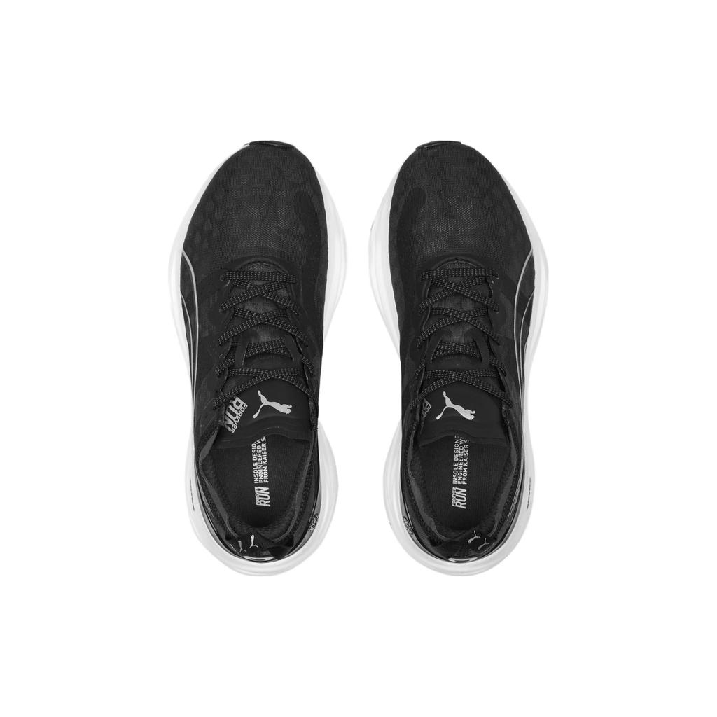 Puma ForeverRun Nitro Black White Women Sneakers 377758-01