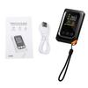 5 in 1 Portable   Quality Monitor Detects TVOC CO2 Temperature Humidity with HD Screen Built-in Battery for Indoor Outdoor Use