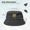 Travel Headwear L-Lando N-Norris British Racing Washed Denim Bucket Hat Men Sun Hats Bob Hat Fishing Fisherman Hat Outdoor Sport