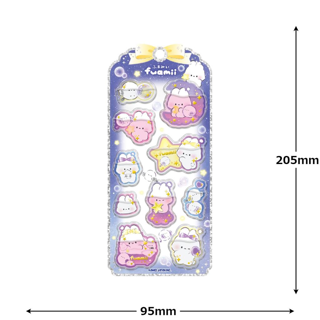 Kamio Japan Sticker Water In Seal Fuami 229430