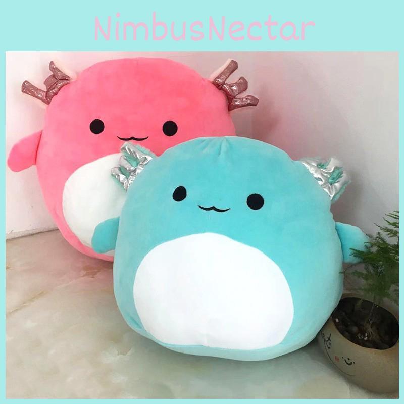 Очаровательная синяя плюшевая игрушка саламандра для детей, размеры 20 см, 30 см, 40 см