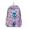 Stitch Pattern Cartoon Kids Backpack With Lightweight Nylon For School Education