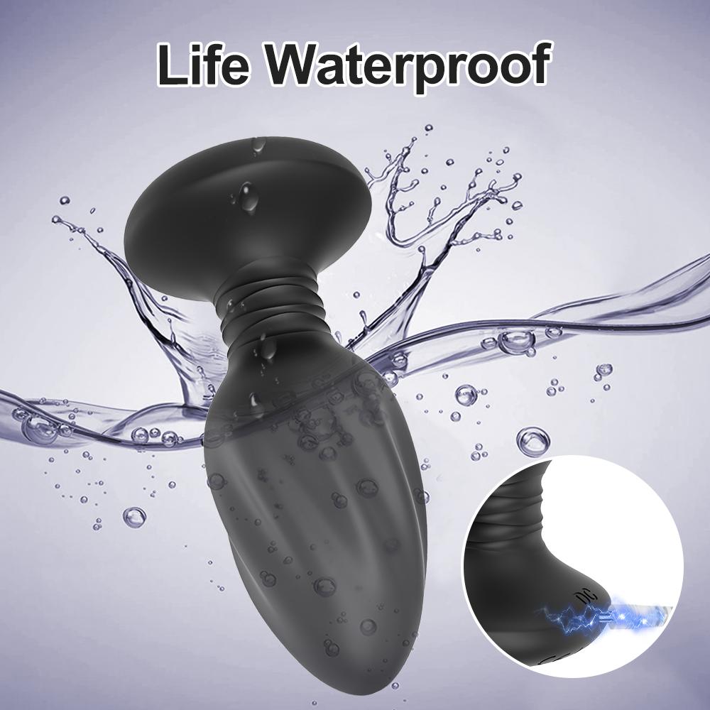 Вибрационный массажер простаты, Анальная пробка, анальный вибратор, беспроводной пульт дистанционного управления, секс-игрушки для женщин, анальный фаллоимитатор, стимуляция простаты, задница