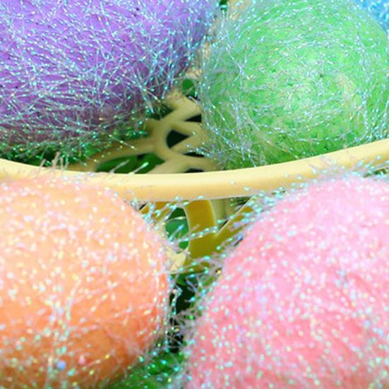 1 Набор Искусственное Пасхальное Яйцо Яркий Праздничный Штрих Пенополистирол Красивое Имитационное Пасхальное Яйцо для Вечеринки