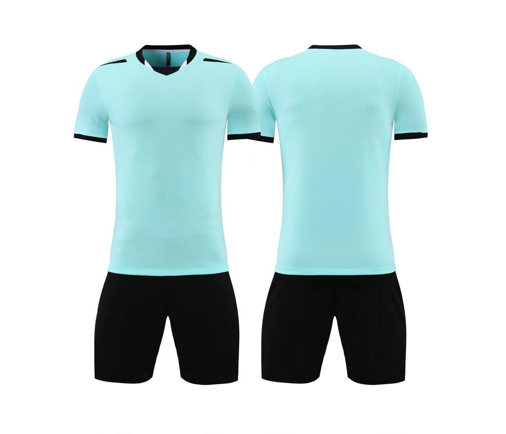 Children'S Football Jersey Set Men'S Printed Short-Sleeved Student Sports Football Jersey Team Game Training Jersey Printing