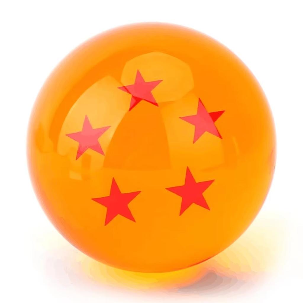 7,6 см Аниме Фигурка Dragon Ball Z Горячая Распродажа Игрушка Хрустальный Шар 1 2 3 4 5 6 7 Звездных Драконьих Шаров Игрушка для Украшения Рабочего Стола Подарок для Детей
