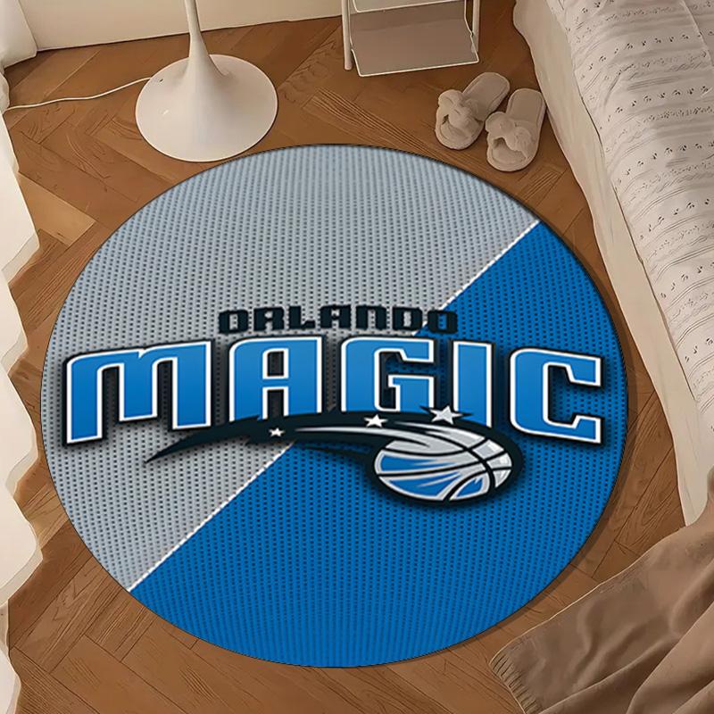 Orlando basketball Team Round mat, Anti-slip Circle Carpet Chair rug For livingroom,Bedroom, doormat home decor Gift Christmas Gifts