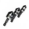 3pcs/1Set Hexagonal Shank Chamfer Counter Sink 12/16/19mm Drill Bit Cutter  Carpentry Power Tool