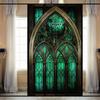 Ретро Арт-стекло Пленка Европейский стиль Витраж Церковное искусство Приватность Окна Наклейки Непрозрачный Отель Клуб Веранда Окно Декор Пленка