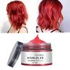 100ML Disposable Hair Dye Cream Colorful Natural Plants Washable Safe Men Women Instant Hairstyle Temporary Hair Coloring Wax Mud