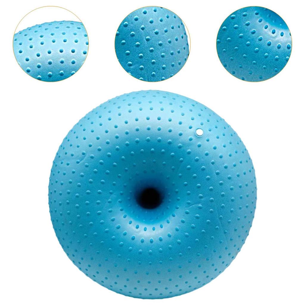 Фитбол Пилатес Утолщенный Форма Бублик Стабилизация Помощь в Фитнесе Гимнастический Мяч для Домашних Упражнений и Йоги Баланс