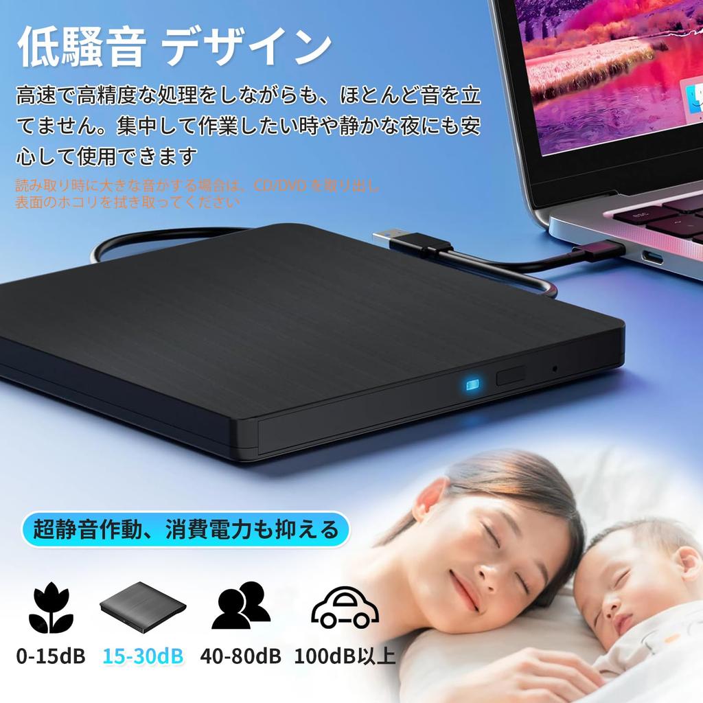 Внешний DVD Высокоскоростной 8XDVD Внешний Оптический Шина USB Двойной Внешний CD Привод Привод, Обработка, и 24XCD, Привод, Чтение/Запись, Питание, 2.0/3.0 и Type-C