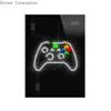 Иллюстрация геймпада для детской комнаты, Постеры с играми для мальчиков, Настенное искусство, Принты на холсте, Украшение комнаты, Картинки, Джойстик