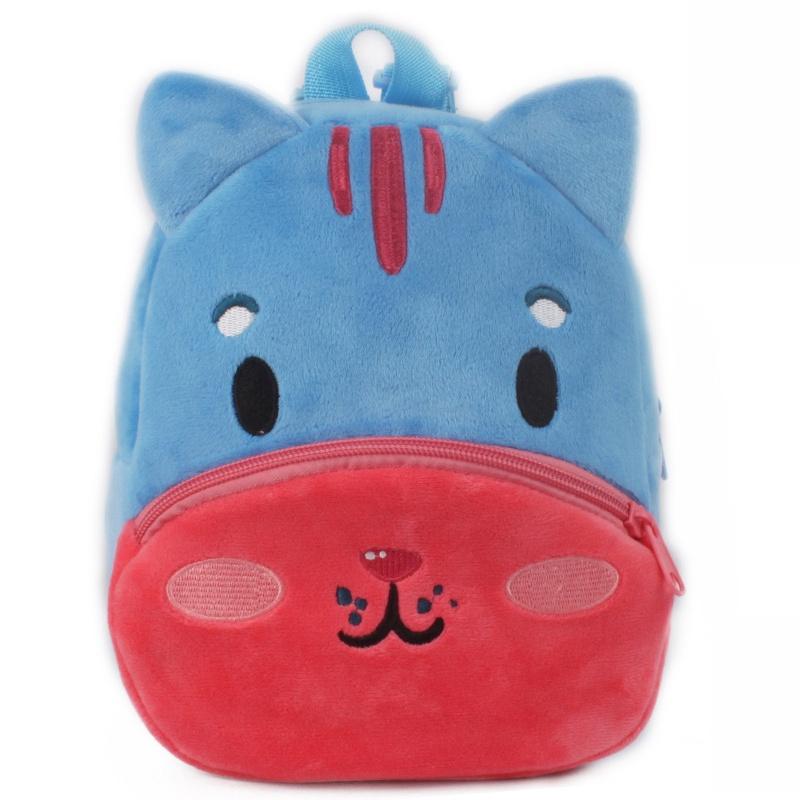 Очаровательный 3D мультяшный рюкзак с животными для малышей из мягкого плюшевого материала