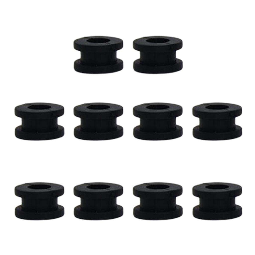 10pcs Motorcycle Fairings Grommets Motorcycle Rubber Grommets Gasket Bolt Kit For Honda Suzuki Kawasaki ZX-6R Yamaha Yzf R1 R6