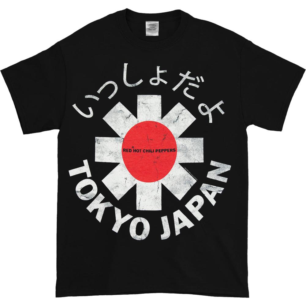 Черная футболка унисекс Red Hot Chili Peppers Tokyo