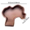 Tortoise Food Dish with Ramp Multifunctional Water Bowl Aquarium Supplies for Turtles and Reptile Pets