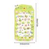 Nekoni 3D Cute Stickers Cartoon Animal Puff Sticker Diy Stickers For Scrapbooks Planner Journals Laptops Phone Case Decoration