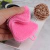 Silicone Dish Washing Brush Pot Pan Sponge Scrubber Kitchen Cleaning Tool