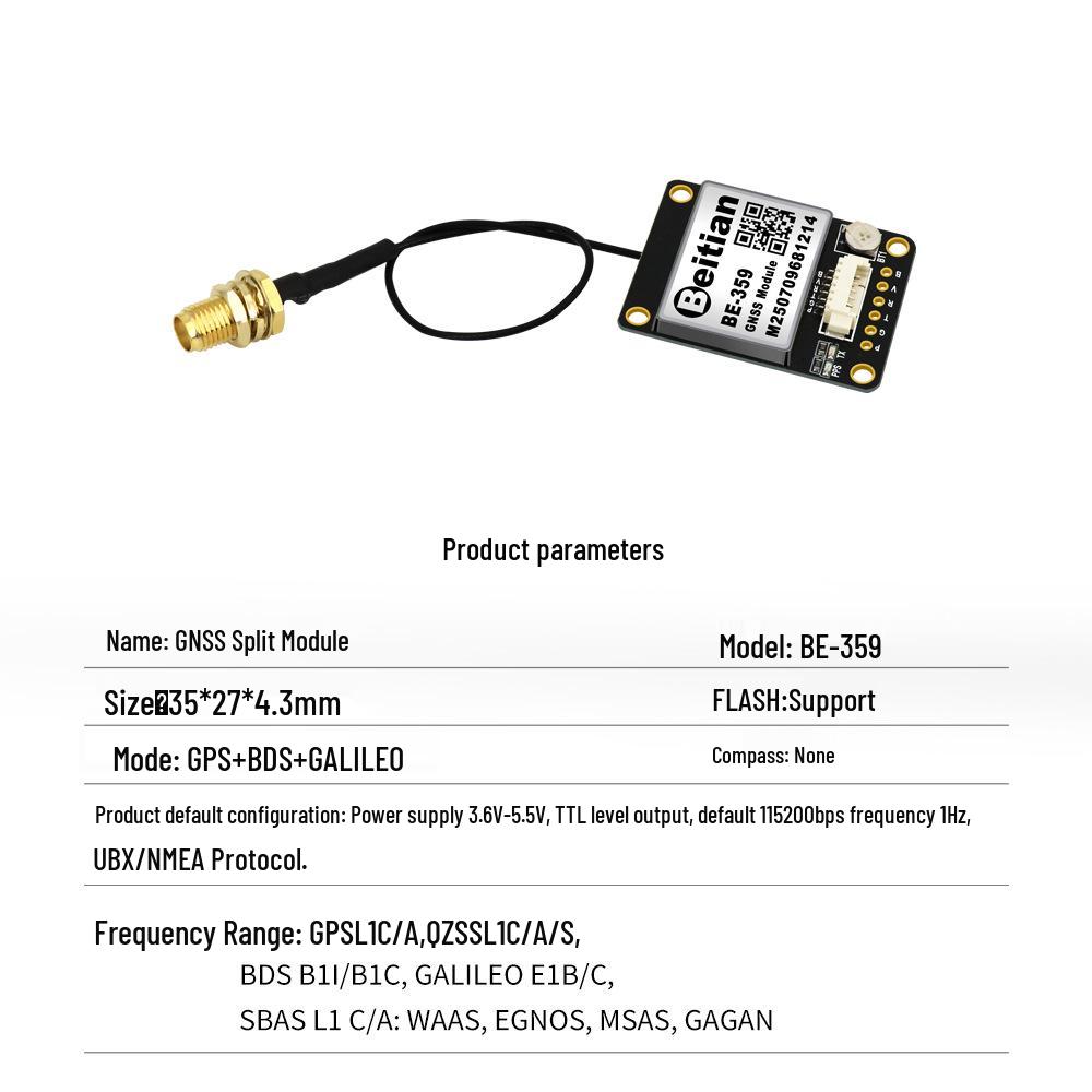 North Sky GPS GMOUSE Beidou Antenna Flight Controller GNSS Timing & Navigation Module BE-289