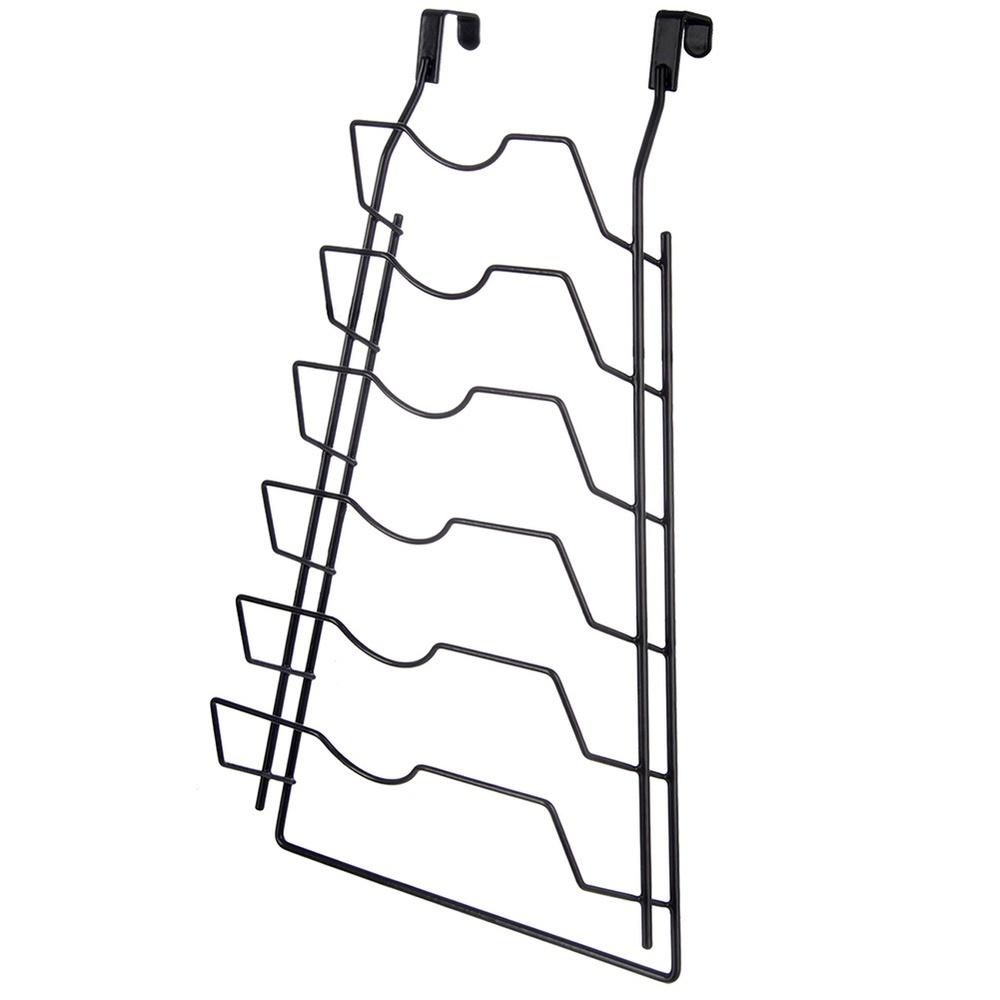 Black metal lid hanger RADKA