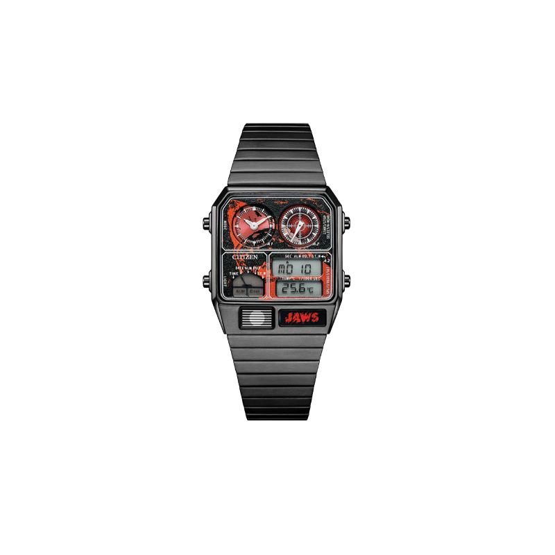CITIZEN Life Waterproof Quartz Steel Strap Men and Women Same Style Black Dial JG213860Z