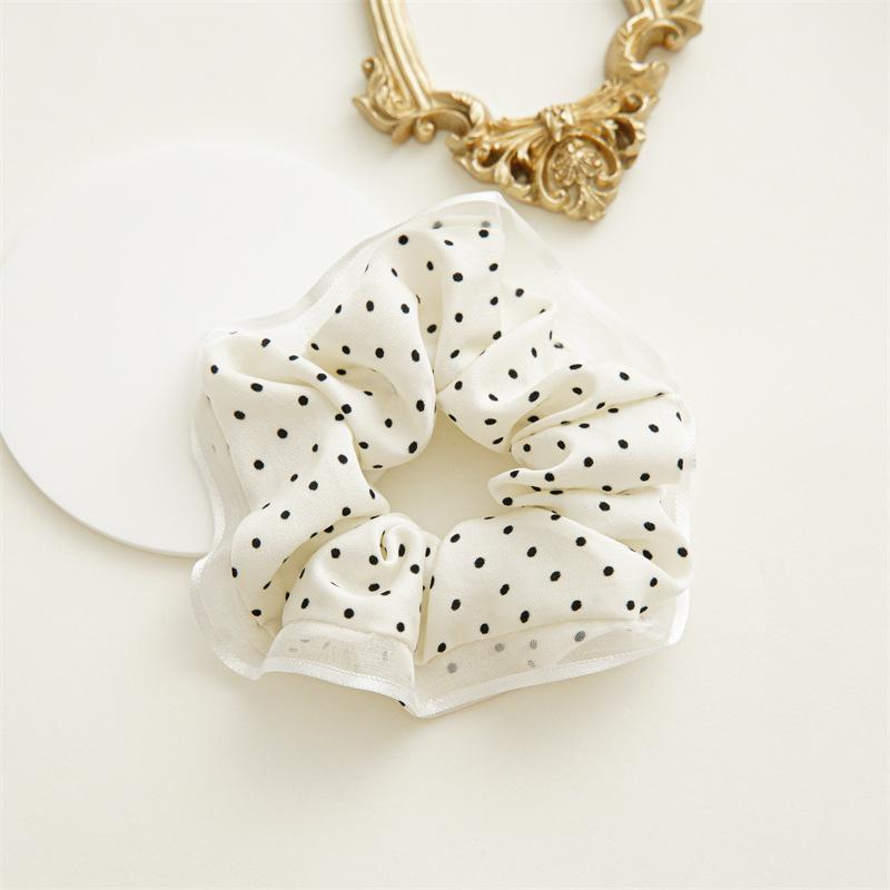 Корейские тканевые резинки для волос, женские однотонные веревки для волос, элегантный держатель для хвоста, резинка, эластичная лента для волос, аксессуары для волос, петля для волос