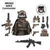 WM6147 WM6168 Серия «Военные» SWAT Специальные силы Строительные блоки Коммандос Солдат Городская полиция Кепка Мини Экшн-фигурка Игрушки