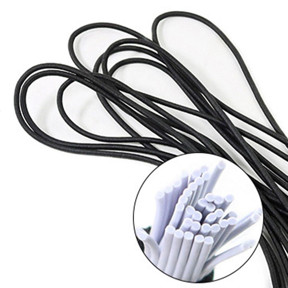 5 шт. Гибкий латексный ремешок 26 см Мини-багажный шнур Сверхпрочный эластичный шнур для тележек для кемпинга, велосипедов