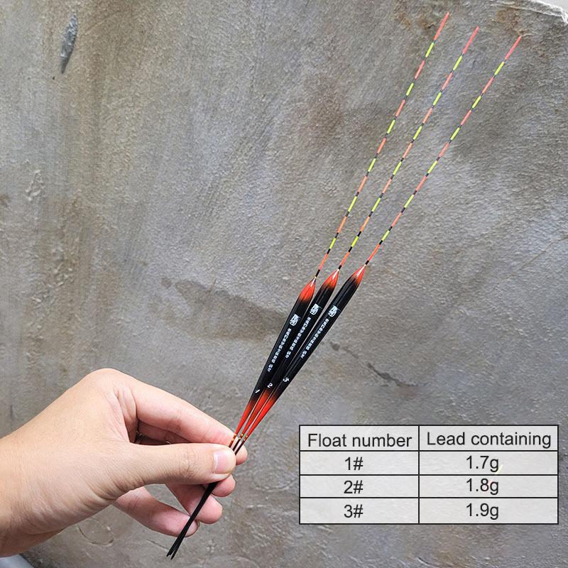 Балканский деревянный поплавок для плавающей рыбы Привлекательный карась Более толстый чувствительный Привлекательный дневной и ночной двойного назначения